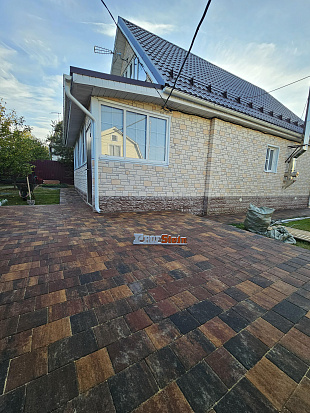 Укладка тротуарной плитки Новый город Блэнд